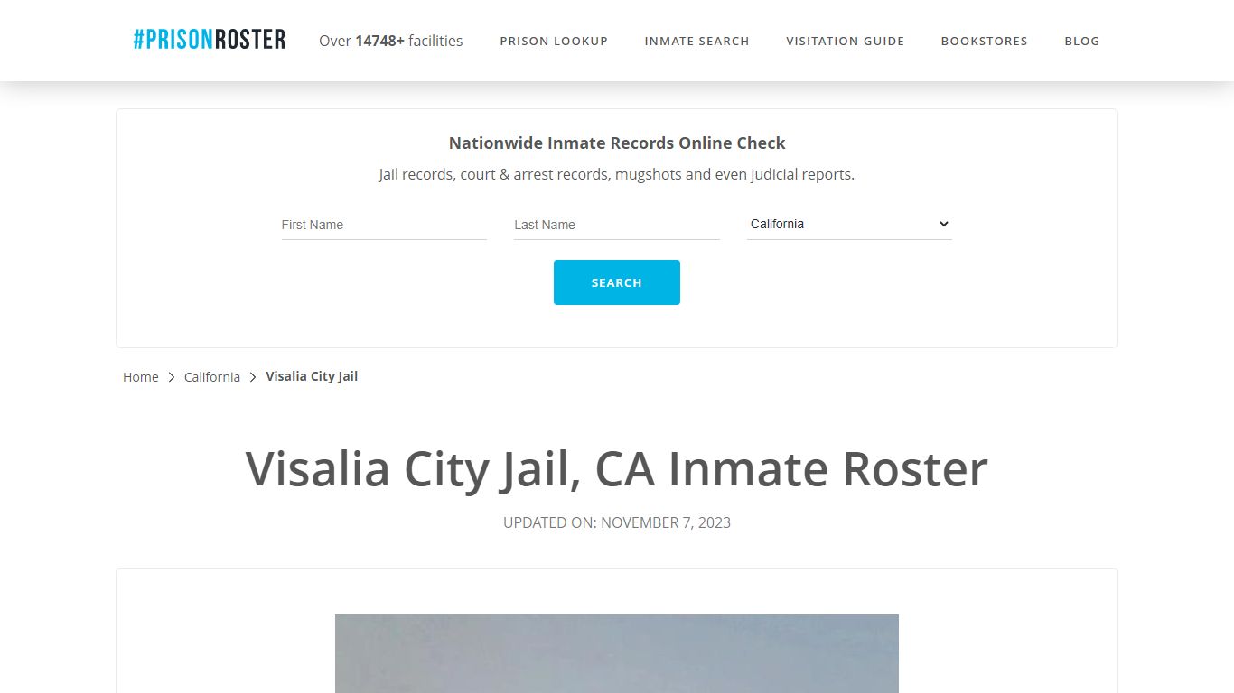 Visalia City Jail, CA Inmate Roster - Prisonroster